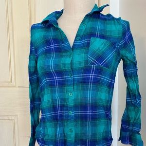 Justice Plaid Shirt